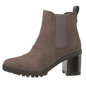 Brand New UGG Hazel Waterproof Block Heel Mole Suede Chelsea Ankle Boots, 5 M